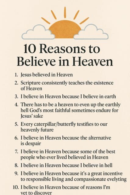 believe in heaven