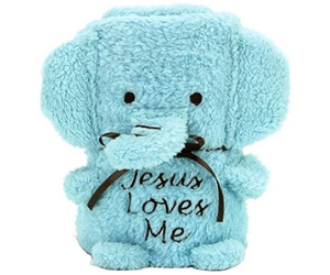 christian baby gift blanket