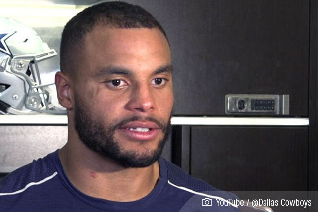 Dak Prescott Honors Former Teammate With Pregame Outfit