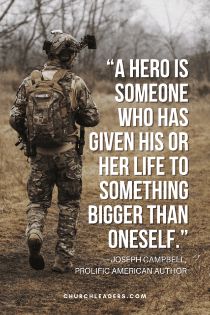 memorial day quotes A hero is someone who has given his or her life to something bigger than oneself
