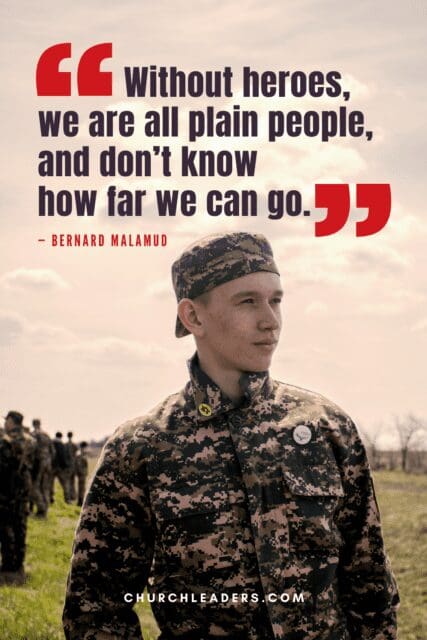 memorial day quotes Malamud without heroes