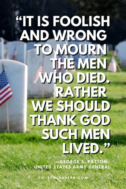 memorial day quotes george s patton