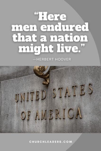 memorial day quotes herbert hoover