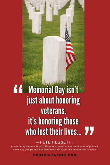 memorial day quotes pete hegseth 