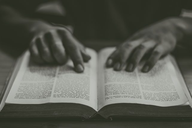 struggle to read the Bible