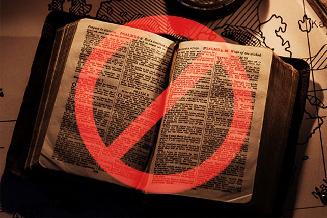 Bible banned
