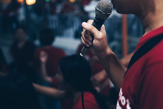 how to be a good emcee in church