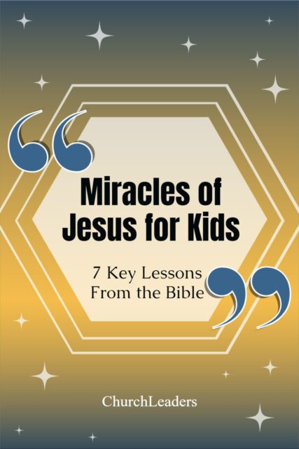 miracles of jesus for kids