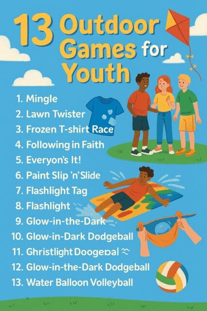 outdoor youth group games