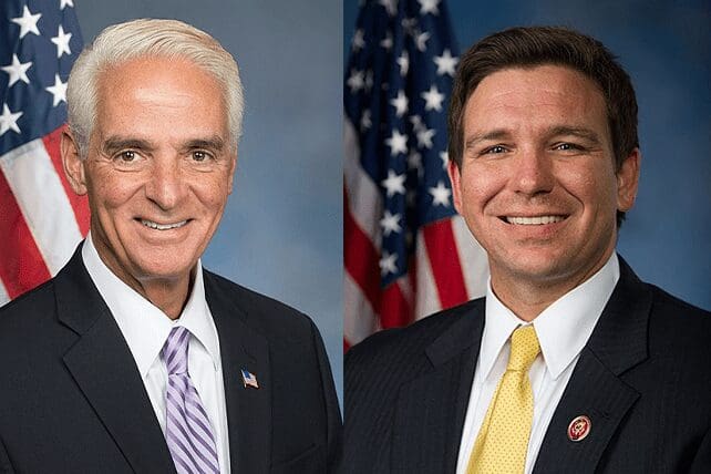 Charlie Crist Ron DeSantis DeSatan