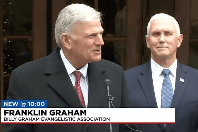 franklin graham mike pence