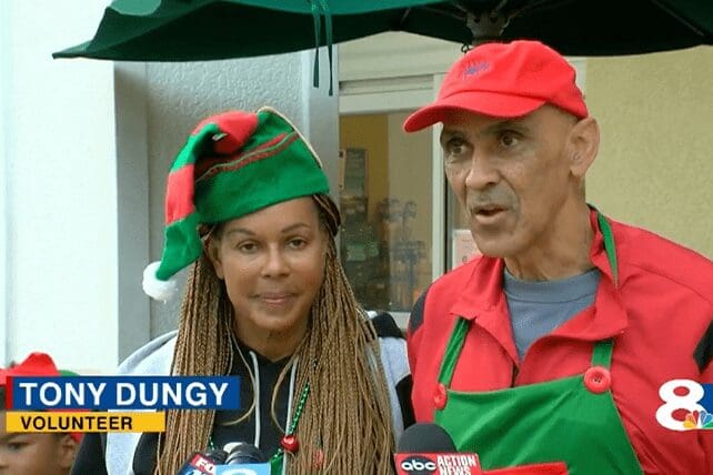 tony dungy salvation army