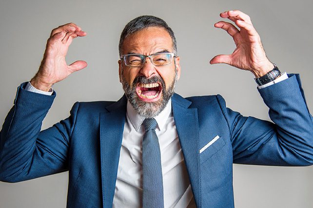 angry pastor