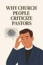 why criticize pastors