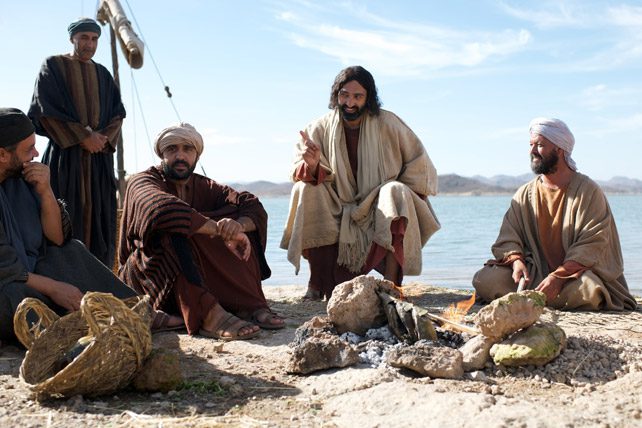 jesus teaching disciples