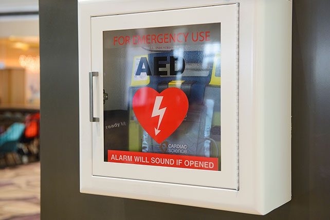 AED for church