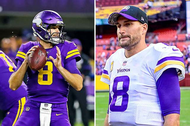 Vikings quarterback Kirk Cousins is striving to get better with age