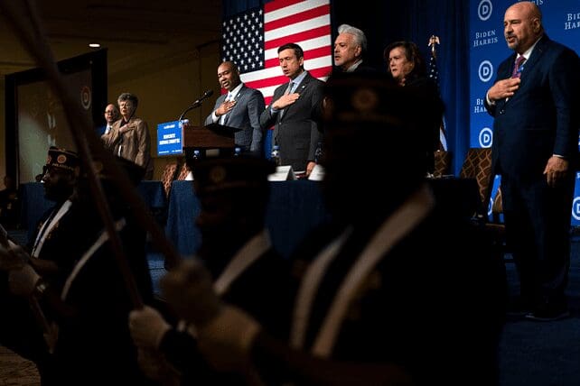 Democrats condemn white religious nationalism