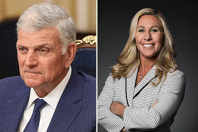 Franklin Graham Marjorie Taylor Greene