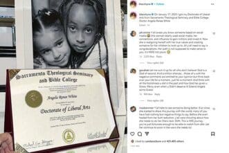 Former OnlyFans Star Blac Chyna Shows Off Bible College Degree