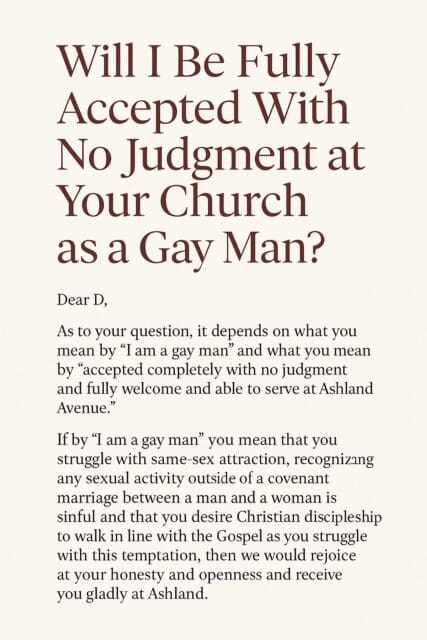 no judgment church