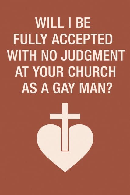 gay man in church