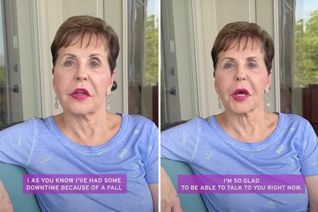 Joyce Meyer Shares How She Is Doing After a Fall, Back Surgery