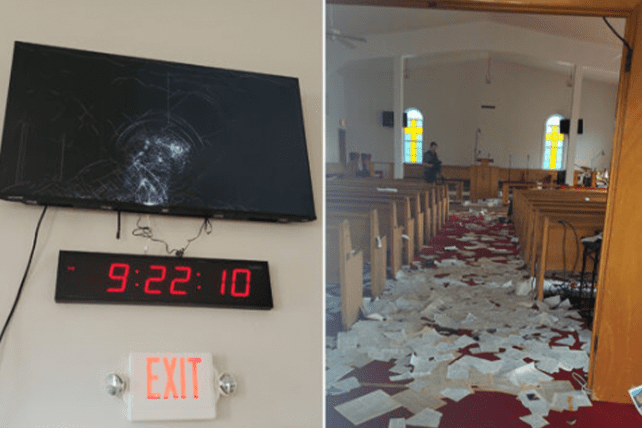 Maryland Church vandalized