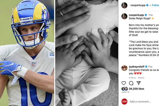 Who is Cooper Kupp's wife Anna Marie