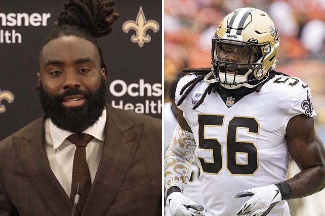 New Orleans Saints' Demario Davis Exhorts Every Christian, 'Not Just  Christians With a Platform' To 'Preach the Gospel