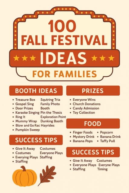 fall festival ideas