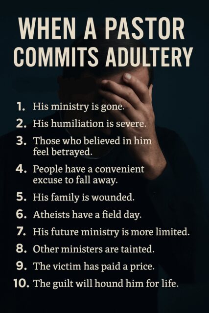 when a pastor commits adultery