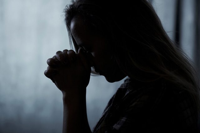 praying