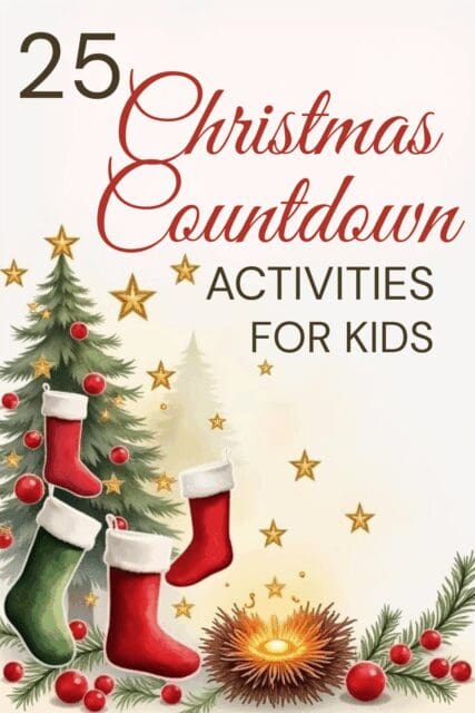 christmas countdown activities for kids