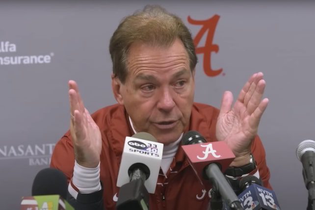 Alabama Coach Nick Saban, Known For His Leadership, Grit And Christian ...