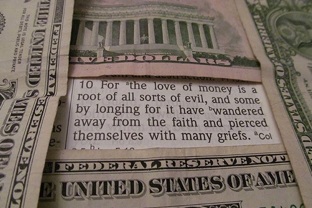 Money is the Root of All Evil