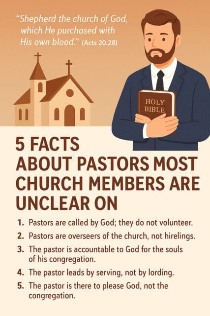 church members don't understand pastors role