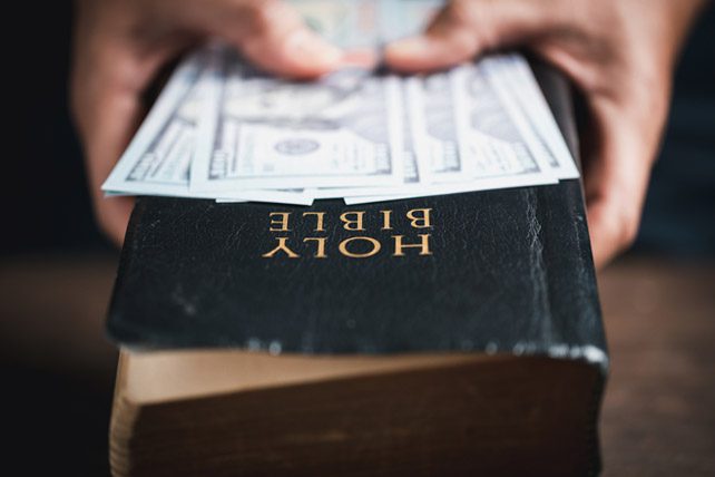 tithing, new testament