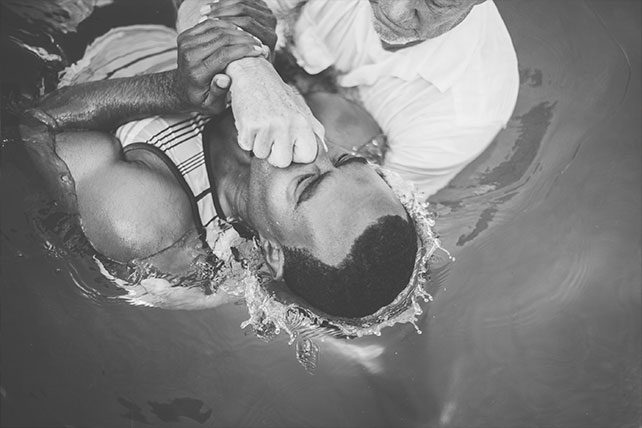 get baptized without joining a church