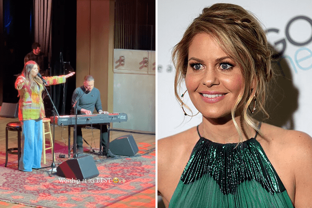 Candace Cameron Bure Shares Video Of Lady As Hillary Scott Leading Worship At Church