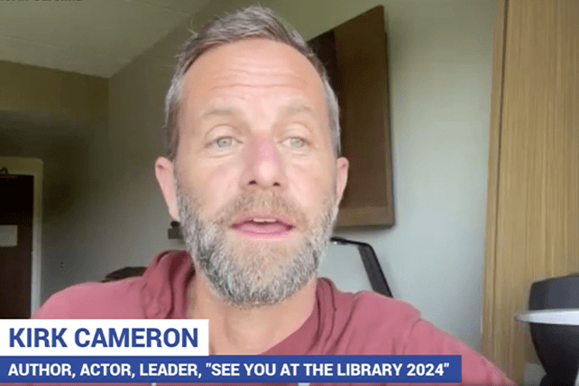 Kirk Cameron Promotes 'Faith, Love, and Patriotism' at 'See You at the ...