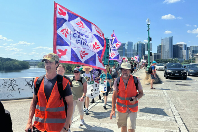 Mennonites March