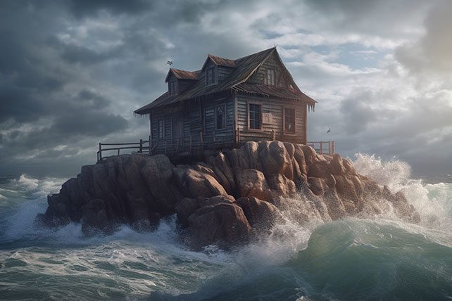 build on the rock