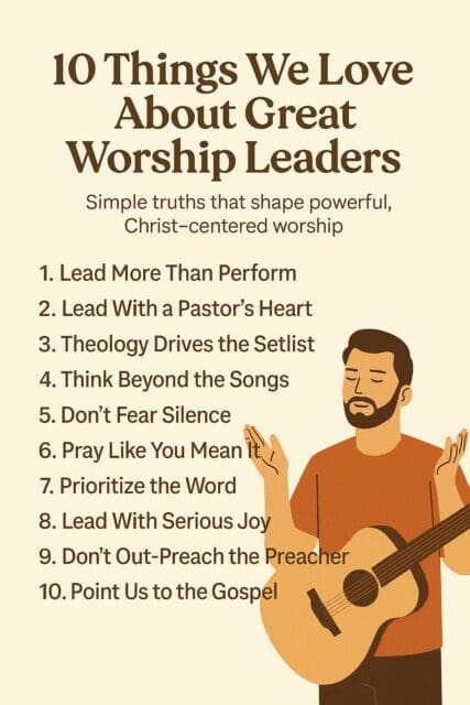 great worship leaders