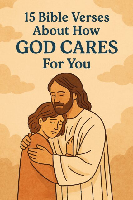 god cares for you