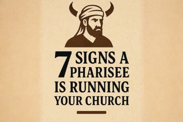 pharisee running church
