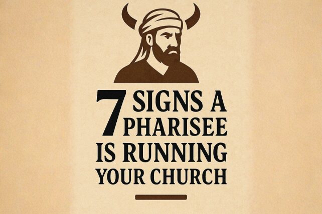 pharisee running church