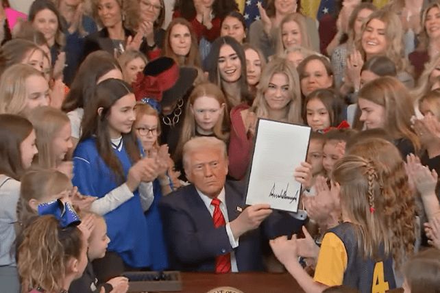 Donald Trump Women's Sports