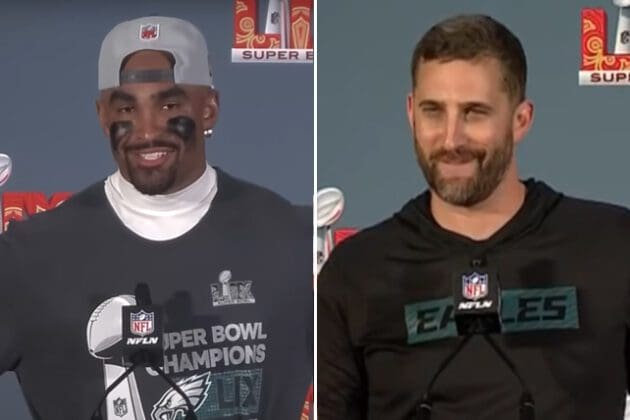 After Super Bowl Victory, Eagles QB Jalen Hurts and Coach Nick Sirianni ...