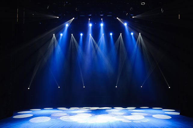 church stage lighting